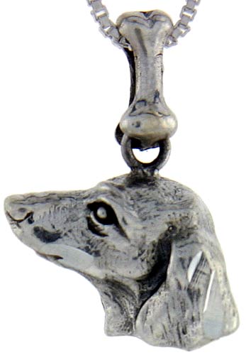 Sterling Silver Dachshunds Dog Pendant ?