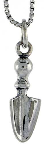 Sterling Silver Scoop Charm, 3/4 inch tall