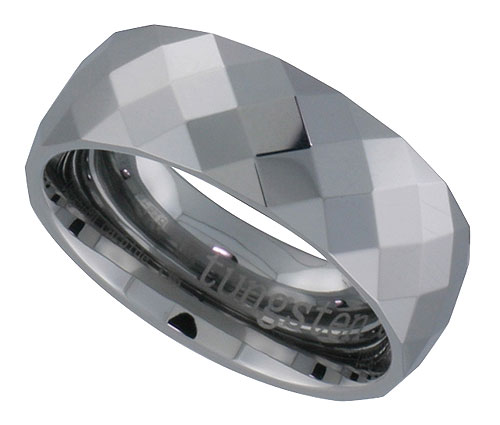 Faceted Wedding Bands 
