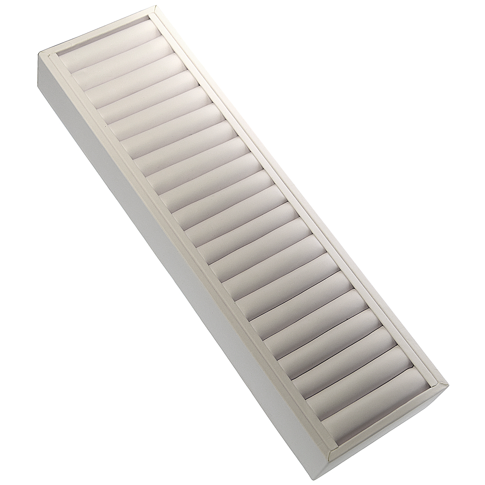20 piece Bangle Bracelet Holder Display Stand, WHITE
