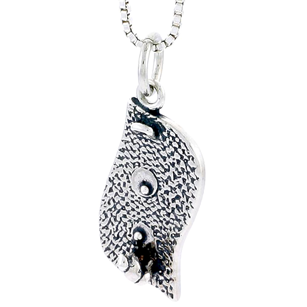 STERLING SILVER CROQUET FIELD CHARM 3/4 INCH TALL