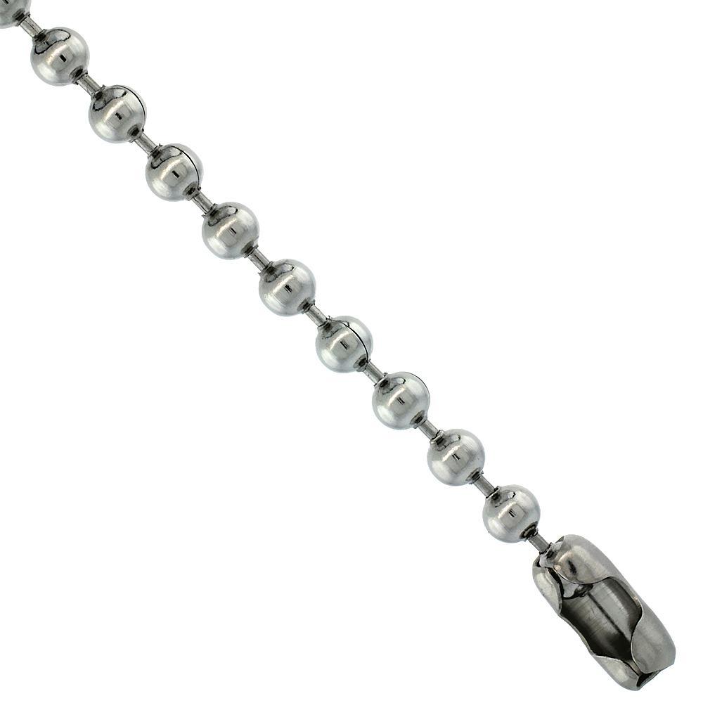 Stainless Steel Bead Ball Chain 1.5 mm 100 Yard Spool