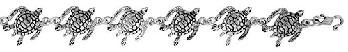 Sterling Silver Turtle Bracelet
